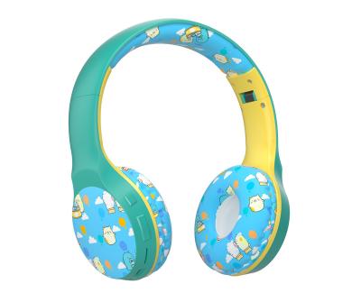 China New VJ070 Macaron Headphones Wireless Earphone Folding Cute Cartoon Multi-pattern Earphone Painting Creative Headphones for sale