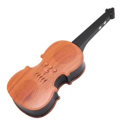 China AirPlay Factory Customized Subwoofer Wireless 4/4 Nice Sound Violin Speaker Professional Antique Decorations Gift for sale