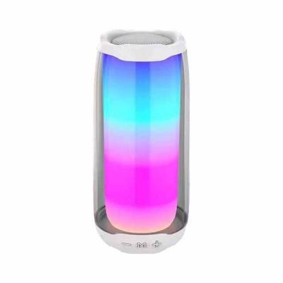 China 5.0 Subwoofer Video Portable Wireless Compatible Speaker LED Call Light Colorful Stereo Bass Sound Box for sale