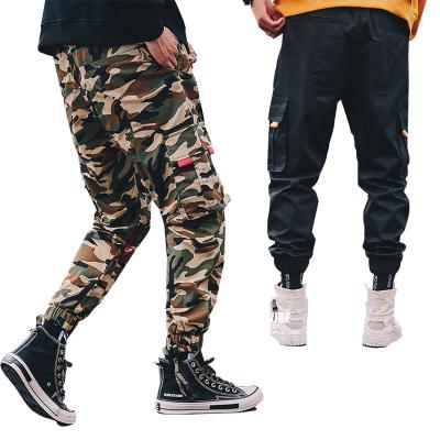 China Plus Size Men's Custom Cargo Work Baggy Pants With Lots Of Pockets for sale