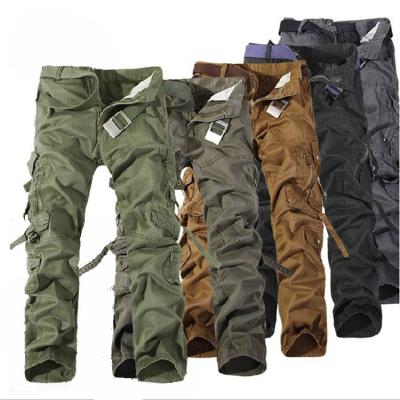 China 2020 New Wholesale Men's Anti-pilling Pants Custom Colorful Tactical Chinos Colorful Cheap Pants With Many Pockets for sale