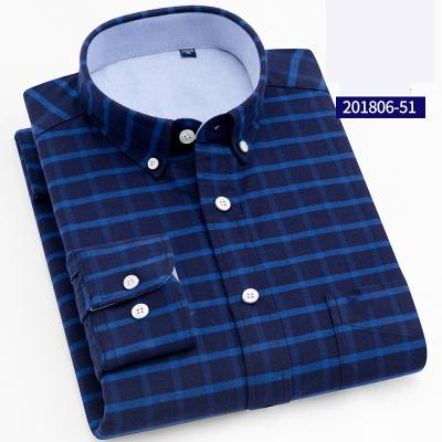 China Latest Breathable Designs Fashion Men Love Long Check Cotton Shirt For Men for sale