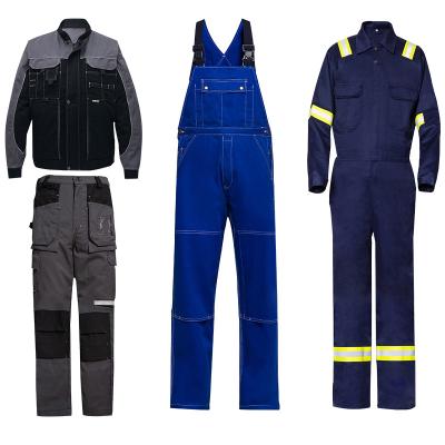 China 2022 High Quality Customizable Color Protection Poly Cotton Workwear Clothing Custom Work Uniforms For Men for sale