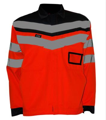 China Custom Hi-Force High Visibility Reflective Workwear Jacket for sale