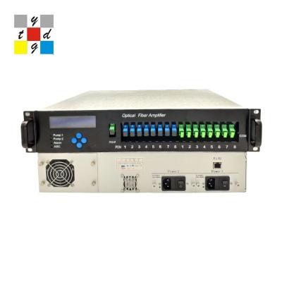 China CATV WDM High Power 1550nm Optical Amplifier 8 Port 19dbm Edfa With WDM for sale