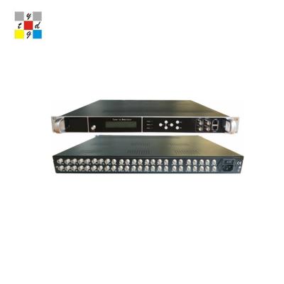 China FTTH 24 16 channel dvb-s2 satellite dvb-t to rf modulator for sale