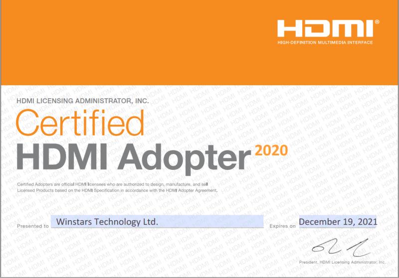 HDMI - Winstars Technology Limited