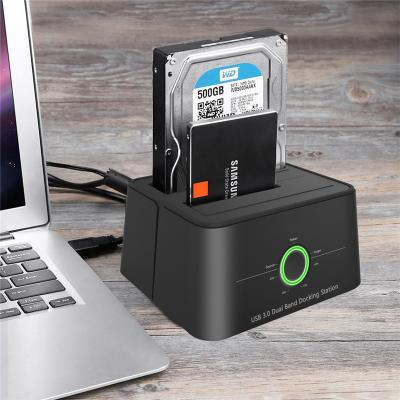 Chine Plastic Super Speed ​​USB 3.0 External Hard Drive Dock 3.5