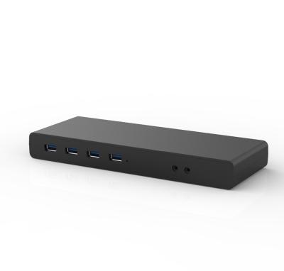 中国 Type C 5K / Dual USB 3.0 ABS Universal 4K Docking Station 販売のため