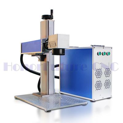 China 3D Fiber Laser Metal Marking Machine Air Cooled Smart Affordable Anti-Counterfeit Logo Printing Machine 20W 30W for sale