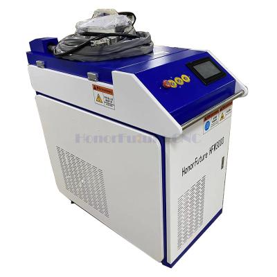 China Hotels 3000W High PowerThree-in-One Fiber Laser Cleaning, Welding, Cutting Machine HFW3000 for sale