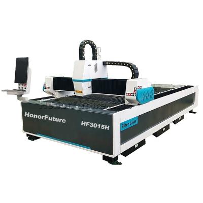 China Water Cooled 1000W-3000W 3015 Fiber Laser Cutter Machine For Automotive Manufacturing Advertising Industry for sale