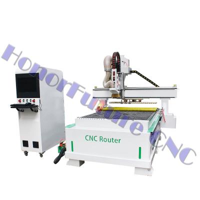 China Wood Acrylic PVC Engraving 3D Cutting CNC Woodworking MDF Door Furniture Cabinets 1325 Engraving Carving Linear Type Switch Atc Automatic CNC Router Machine tool for sale