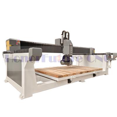 China Other Granite Stone 4 Axis 5 Axis CNC Bridge Saw Granite Cutting Machine For Carving Milling Cutting Drilling for sale