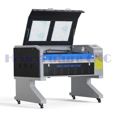 China Hot Sale 9060 60W Laser Card Engraver Plate And Pipe CO2 Laser Water Cooled Cutting Machine for sale