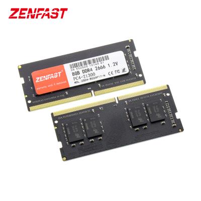 China ZENFAST LAPTOP New Arrival High Performance Fully Compatible DDR4 NB 8GB 2666mhz Memoria External Packaging Ram for sale