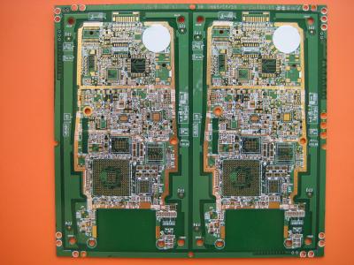 China Ultra Dense HDI Circuit Board With 0.15mm Minimum Hole Line Width Line Distance 2Mil Goldfinger 150U