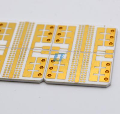 China 1-8Layer Immersion Gold Ceramic PCB Board Al2O3/ALN Dielectrische constante Te koop