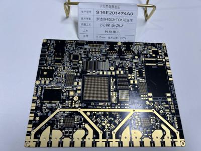 Cina Servizio OEM Multilayer PCB Board Rogers PCB RO4003C+FR-4 Tg170 16Layer in vendita