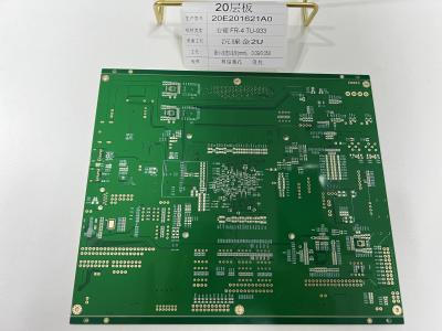 China 6-32 laag HDI-PCB-productie met 0,25 mm BGA en halfgat voor lampstop 20 lagen Tuc TU-933 High speed PCB Te koop