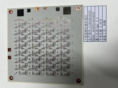 Chine Retour sur n'importe quelle couche de PCB HDI avec une ligne minimale de 3 mil HASL / ENIG Finition de surface ROGERS + FR4 à vendre