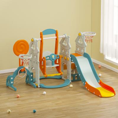 China New Modern Wholesale High Quality Indoor Baby Toddler Plastic Sliding Toys Kids Slides For Kids Playground And Swing Play Set for sale