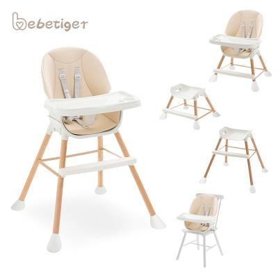 China Baby Wood Referee Chair Solid Wood Multifunctional Chair For Baby Care Feeding Chair for sale