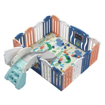 China Trend Modern Plastic Baby Playpen Large Size Foldable Adult Baby Playpen Luxure Easy To Carry for sale