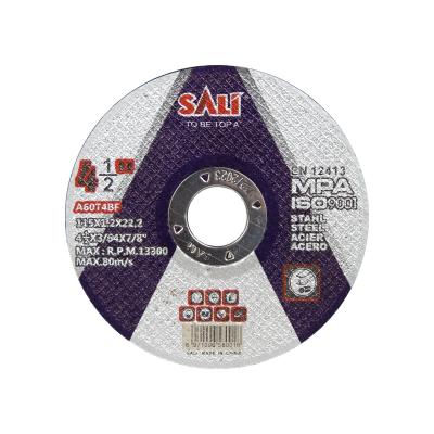 China SALI 115x1.2x22.2MM Metal Cutting Wheel 30-60 Abrasive Medium à venda