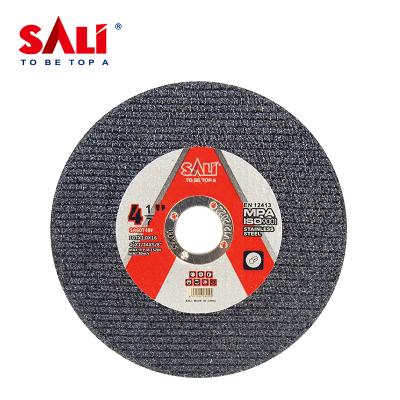 China SALI Stainless Steel Aluminum Oxide Cutting Disc Stainless Steel 4 Inch Single Cutting Disc for sale