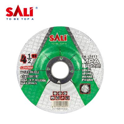 중국 Stone Cutting& OEM SALI 24 Hour Return Stone Disc Grinding Wheel Abrasive MPA EN12413 Stone Cutting Machine Available Grinding Disc 115X3.0X16MM 판매용