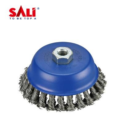 China Cleanging SALI 65MM High Performance Twist Wire Brush à venda