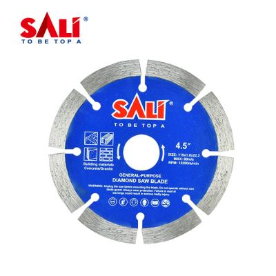 China Segment Best Selling Diamond Saw Blade Concrete Saw Blade 115*1.8*22.2 for sale