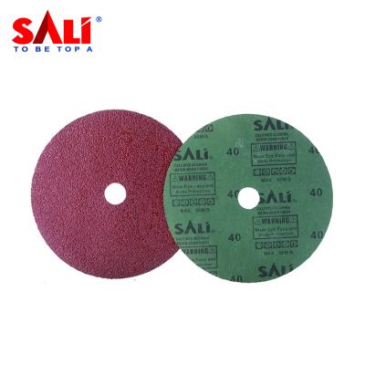 China 115mm Aluminum Oxide High Quality Fiber Polishing Sanding Disc for sale