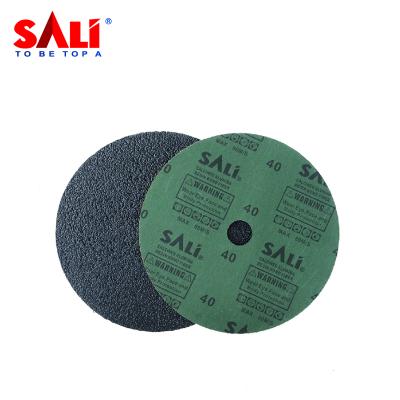 China SALI Durable High Durability Disc Silicon Carbide Abrasive Fiber Sanding Wheel for sale