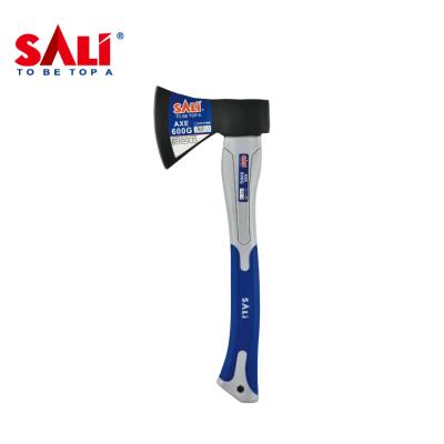 China SALI Wood Handle Ax Building Cut Tools Plastic Hammer Professional Steel Forged Ax for sale