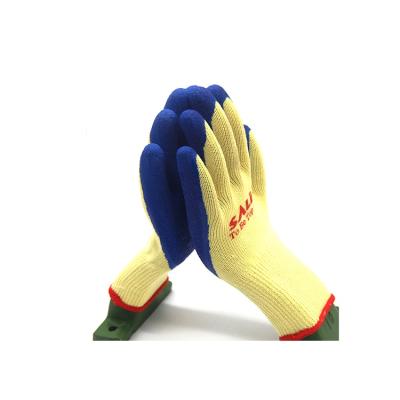 China Large SALI Double Layer Comfortable Latex Work Gloves for sale