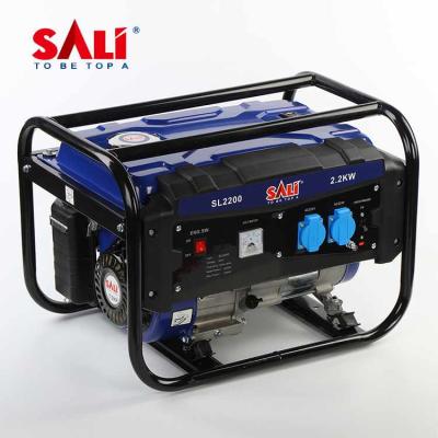 China Small Generator Supply High Quality Electric Power SALI Brand China Factory Gasoline Engine Generator for sale