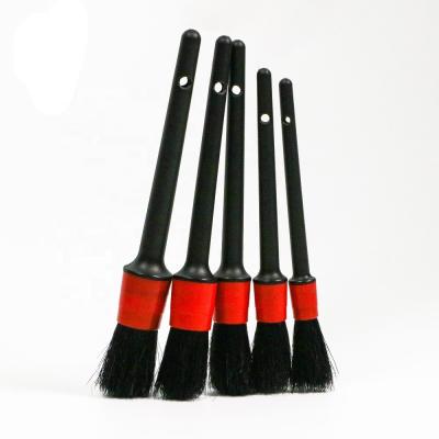 China Long Lasting Low Cost 6 Pack Automotive Maintenance Brush Set For Car Engines Or Wheels Or Interior for sale