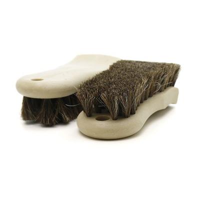 China Zhenda Car Care Brush Bristle Horse Hair Leather Interior Cleaning Brush Long for sale