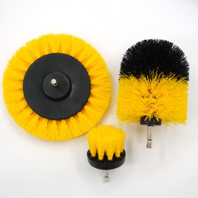 China ZHENDA Efficient Cleaning Sustainable Household PP Drill Cleaning Brush Head With Different Size for sale