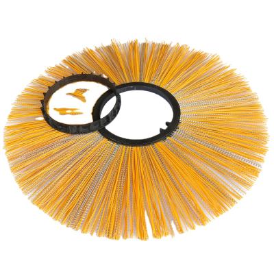 China Viable Factory Snow Wafer Brush Wildcat Road Sweeper Cleaning Brushes For Road Cleaning for sale