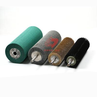 China With Shaft Or Without Shaft Zhenda Customized Good Art Polishing Industrial Roller Brush for sale