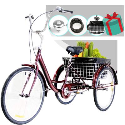 China Cargo OEM ODM Supplier Customized Service 3 Wheel Bicycle Three Wheel Tricycle Bike Other Cargo Tricycle For Adult for sale