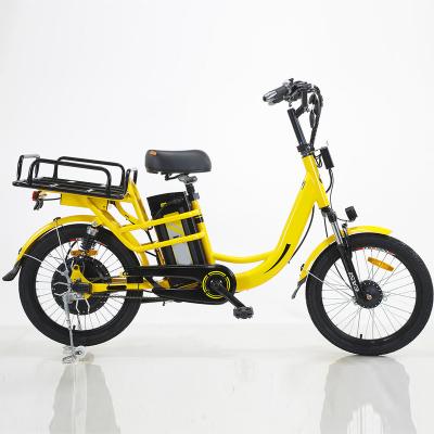 China Steel Delivery Adult Long-Range City Food Cross-Country D-Cyclist Electric Bike for sale