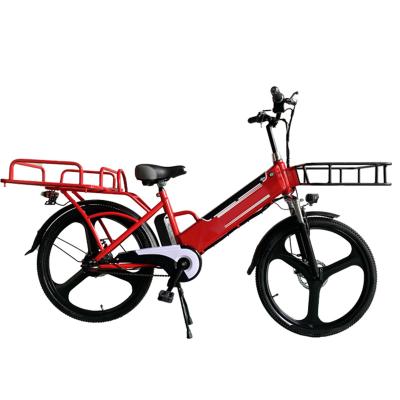 China Steel D-biker Motor Bikes For Delivery Purpose Who Delivery With The Roof Electric Delivery Bike Removable Battery for sale