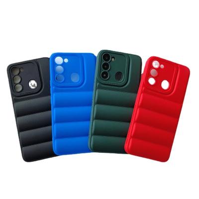 China Shockproof 3D Design Down Jacket Phone Case For Tecno spark8c spark8pro for sale