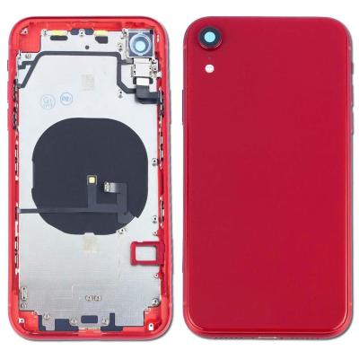 China Fix Phone Broken Housing Mobile Phone Back Housing For Iphone Xr Back Glass Housing Assembly for sale