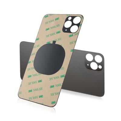 China Fix Phone Housing Back Broken Glass For Iphone11 Back Cover With Wide Camera Lens Hole for sale