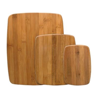 China Sustainable Food Cutting Board Wholesale Safe Classic Serving Board Made Of Bamboo for sale